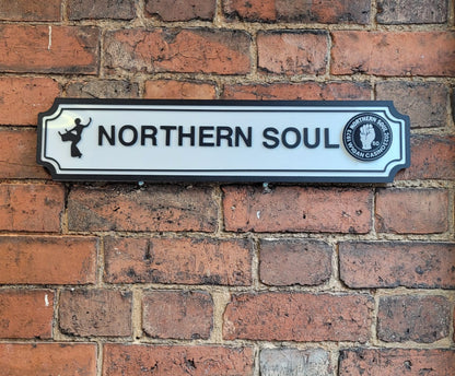 Northern Soul 50th Anniversary Street Sign