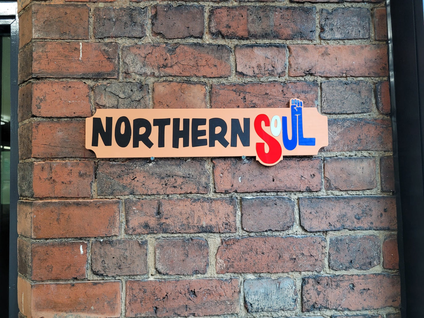 Northern Soul Funky Street Sign
