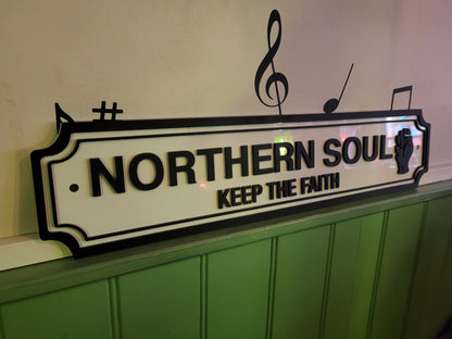 Northern Soul Street Sign