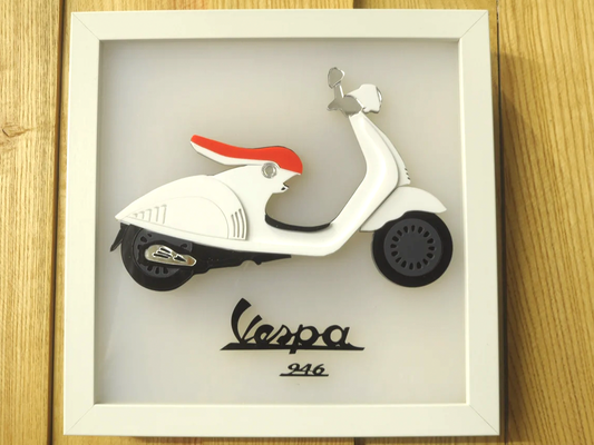 Lambretta & Vespa Acrylic Wall Art