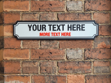 Load image into Gallery viewer, Personalised Street Sign
